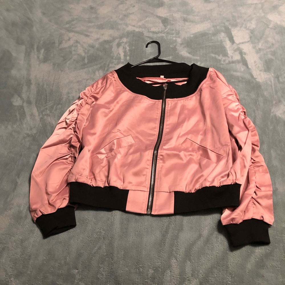 MMC Blush crop jacket size Med